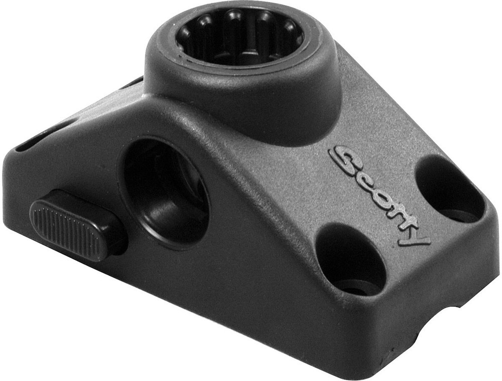 Scotty Locking Side/Deck Mount for Rod Holders - Versatile, Secure Mounting