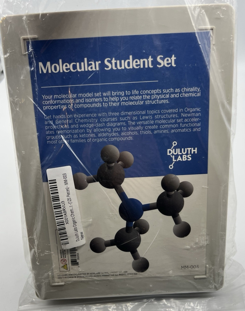 Duluth Molecular Model Molecular Modeling Kit Set Student Edition MM-003
