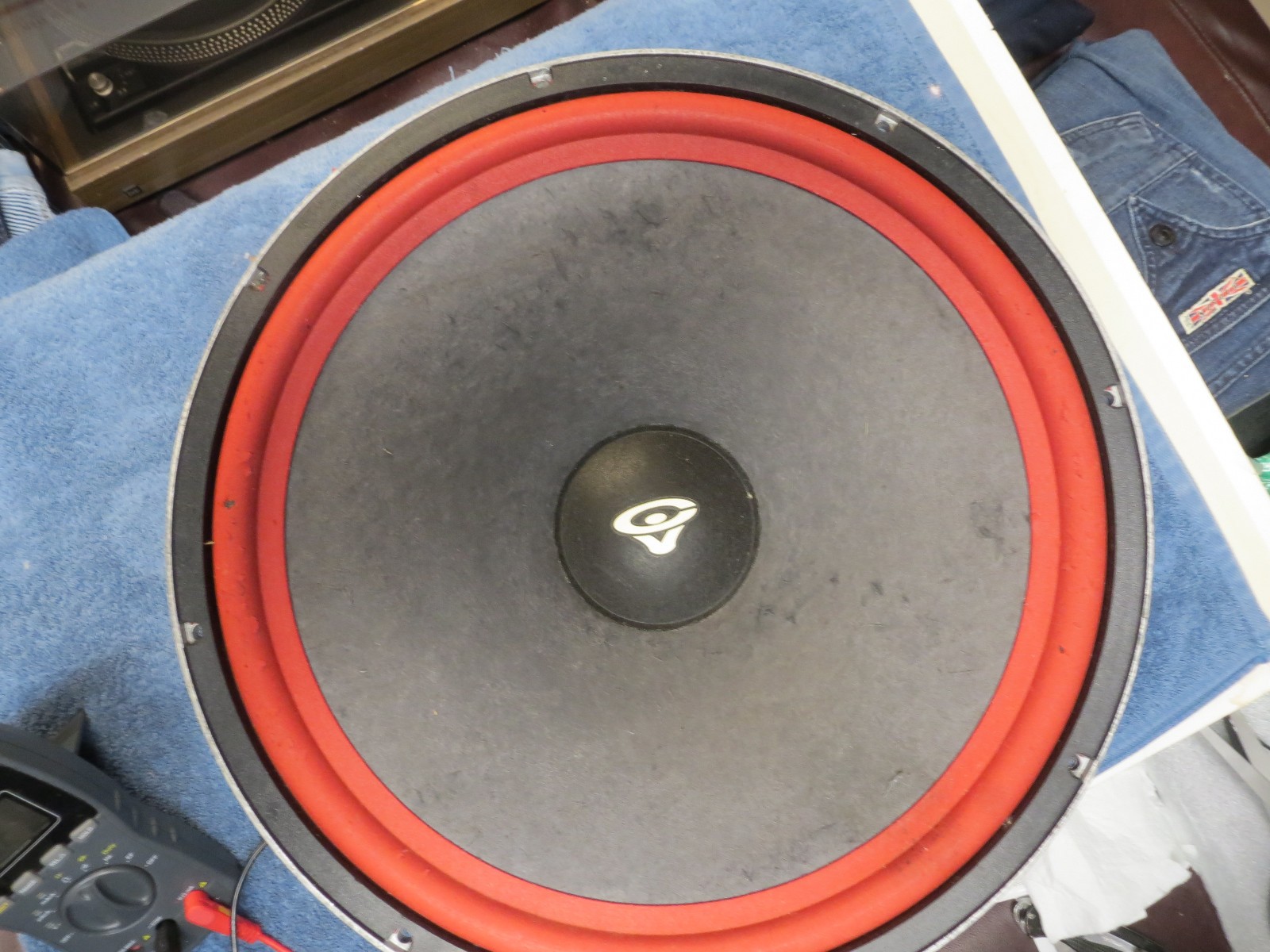 CERWIN VEGA 15 INCH 4 ohm WOOFER WR15/W15 D-9