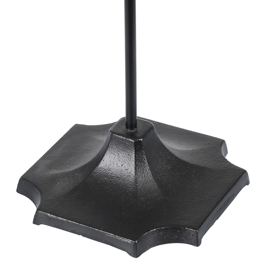 Fireplace Tools 5 Pcs 31" Wrought Iron Fireplace Tools Set w/Handle Black Stand