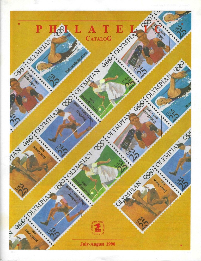 USPS Philatelic Catalog - July - August 1990