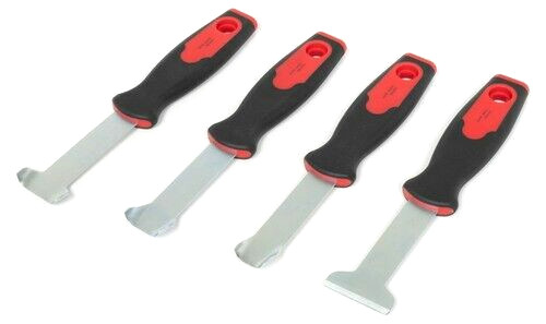 Lisle 83500 - 4 Pc. Pinch Weld Scraper Set