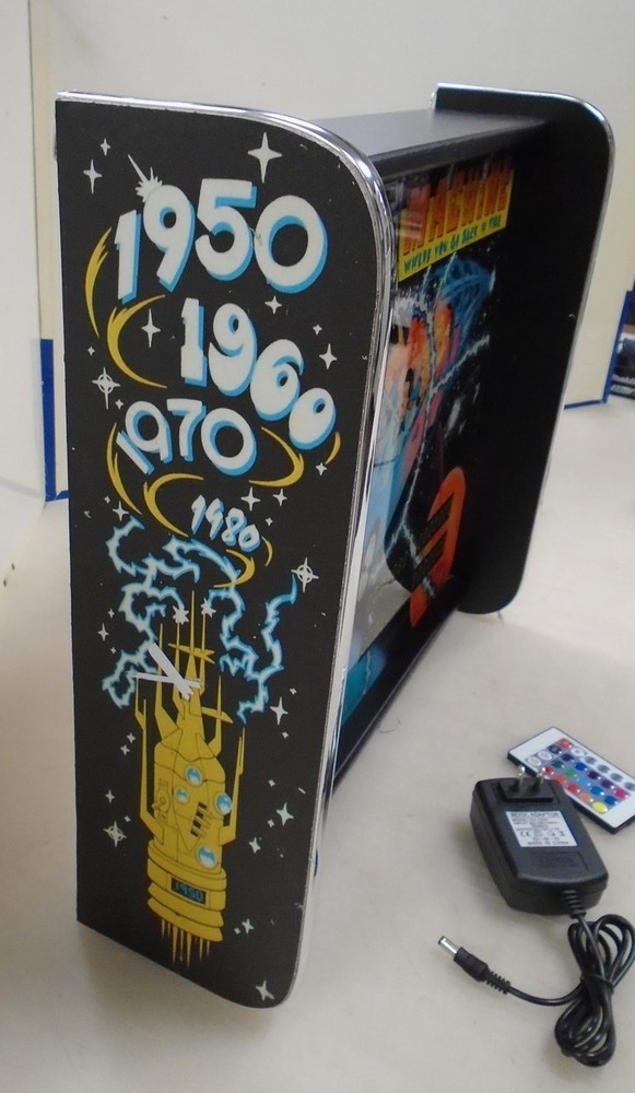 Time Machine Pinball Head LED Display light box