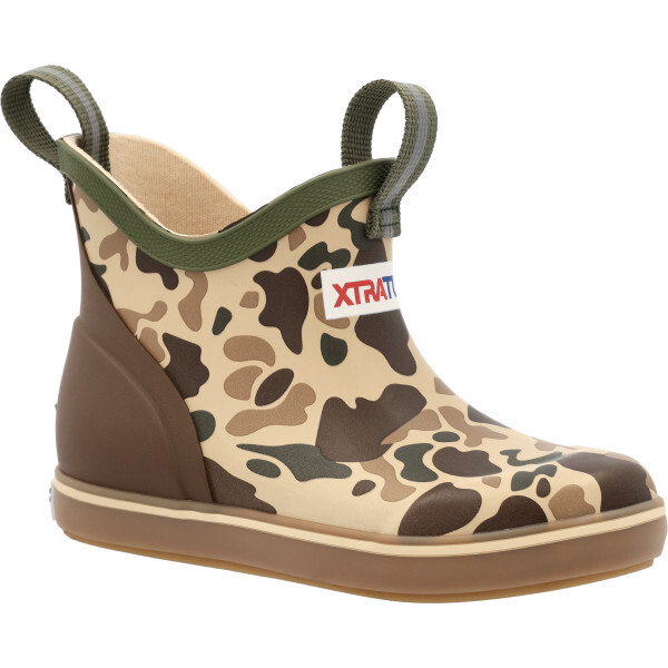 Xtratuf Kid's Ankle Deck Boot - Duck Camo