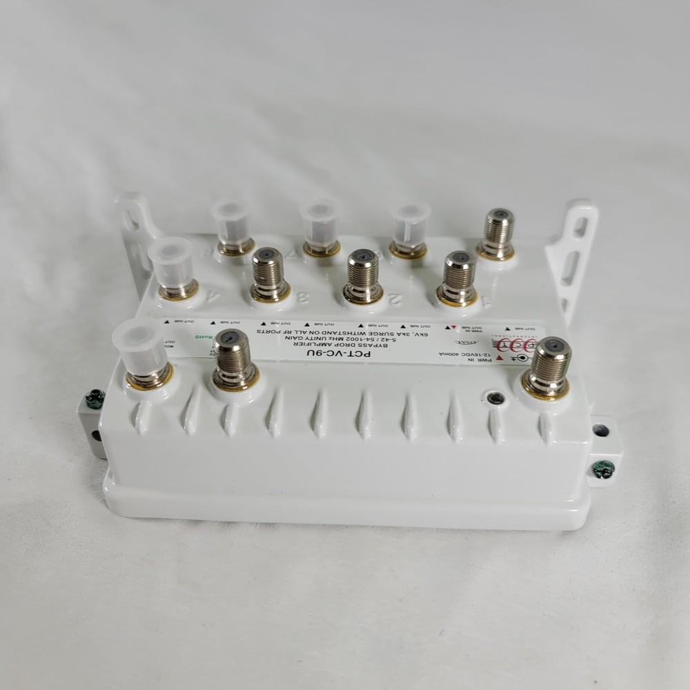 8 Output Bypass Drop Amplifier PCT-VC-9P (AMP ONLY)