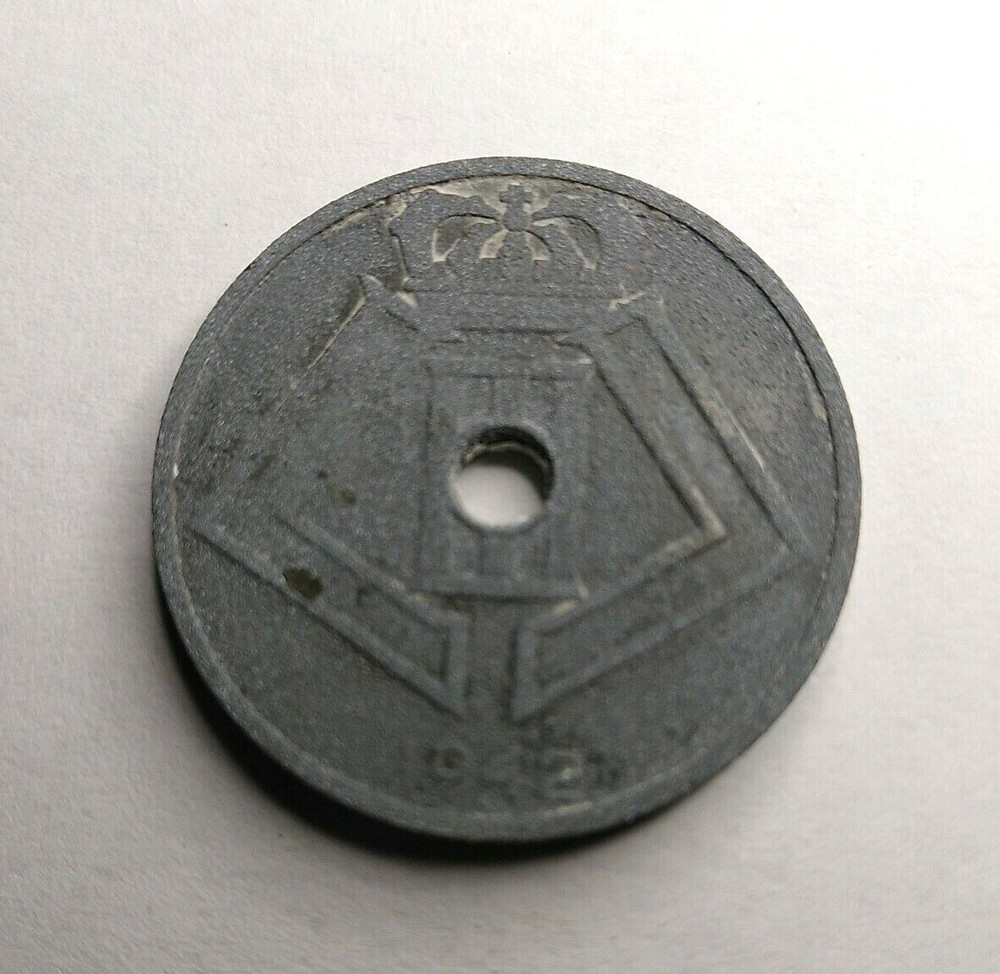Belgium 25 Centimes 1942