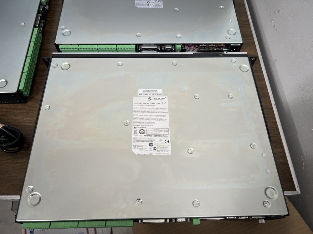 Polycom Sound Structure C16 Audio Processor Conference System ( PRICE FOR 1 UNIT