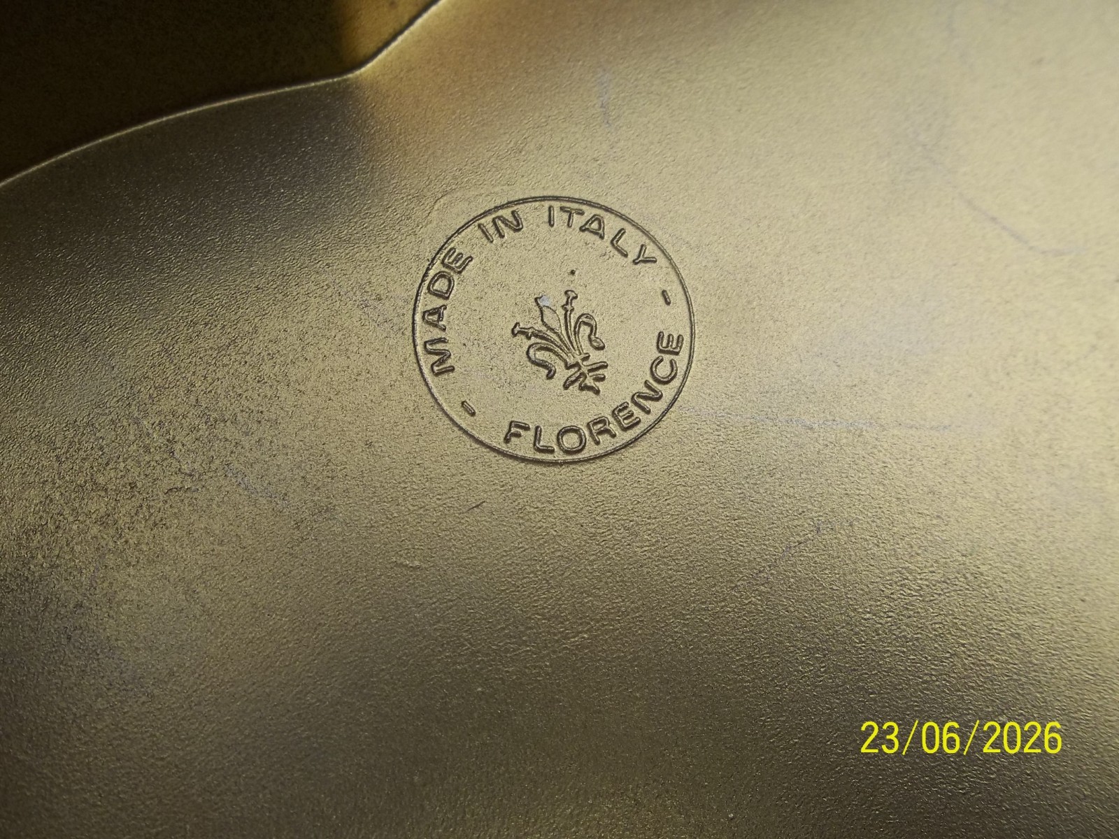 Vintage 1950s - 60"s Italian Florentine Gilded Plastic Nesting Tables - Set of 3