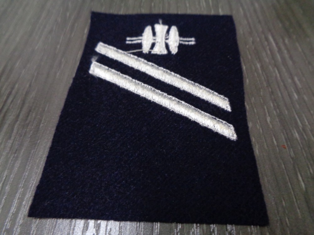 Military US NAVY Opticalman Mate E-2 Mark Patch BLUES VIETNAM ISSUE SQUARE