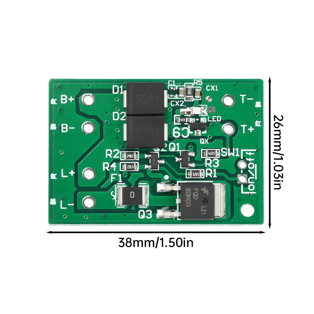 3.2V-15V Solar Light Circuit Control Board Solar Light Controller PCBA Board