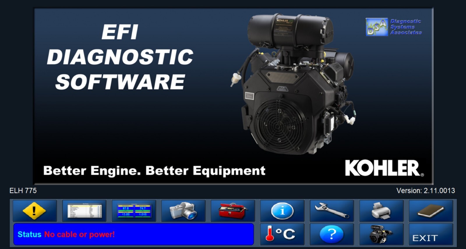 Kohler EFI Diagnostic system kit