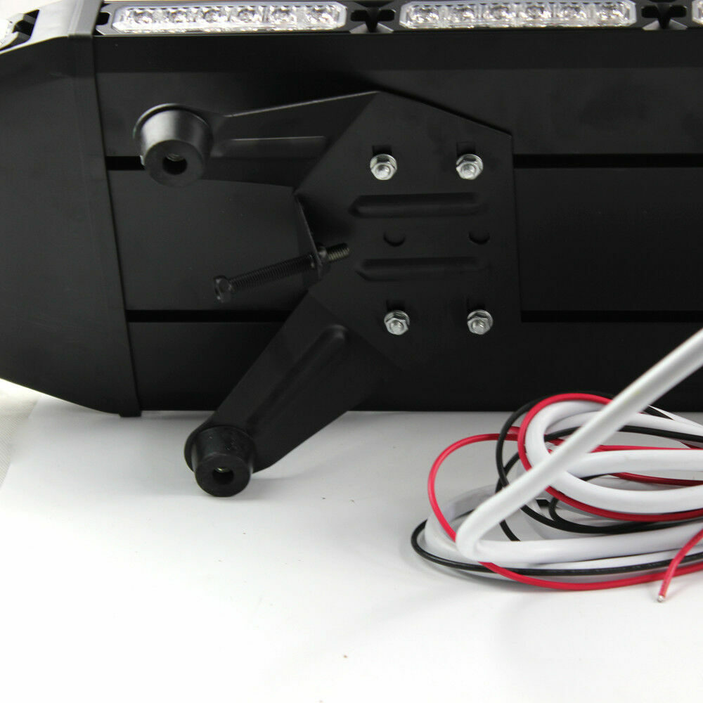 47" 108 LED Work Light Bar - Multi-Voltage Strobe for Trucks & Emergencies