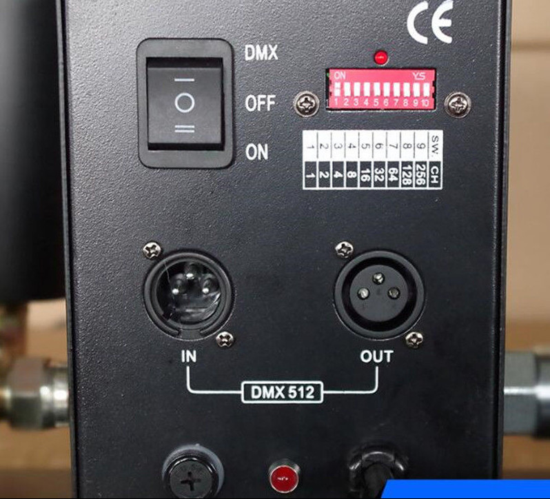 Double-Pipe CO2 Air Column Machine DMX 512 Switchable CO2 Column Jet Machine E