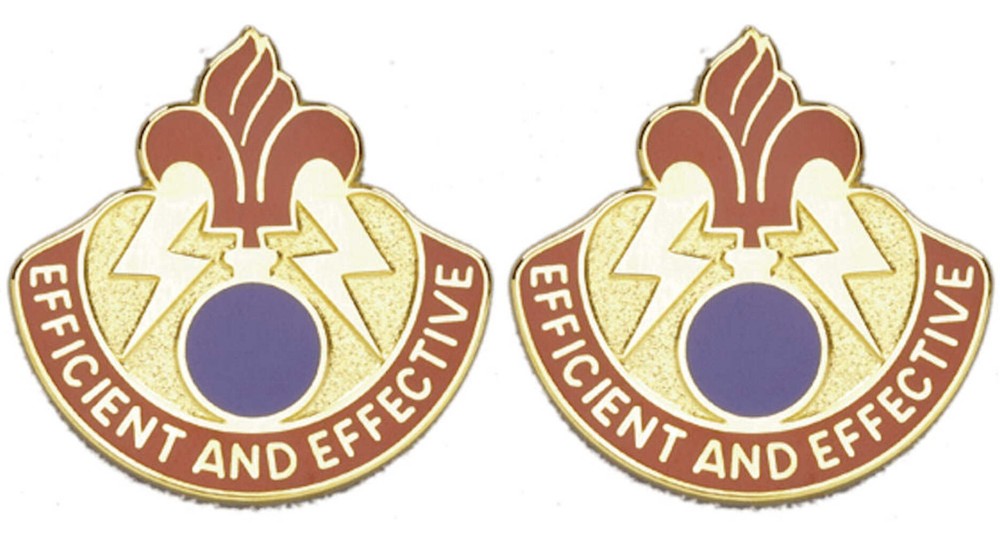 79th Ordnance Battalion Distinctive Unit Insignia - Pair - Efficient And Effecti