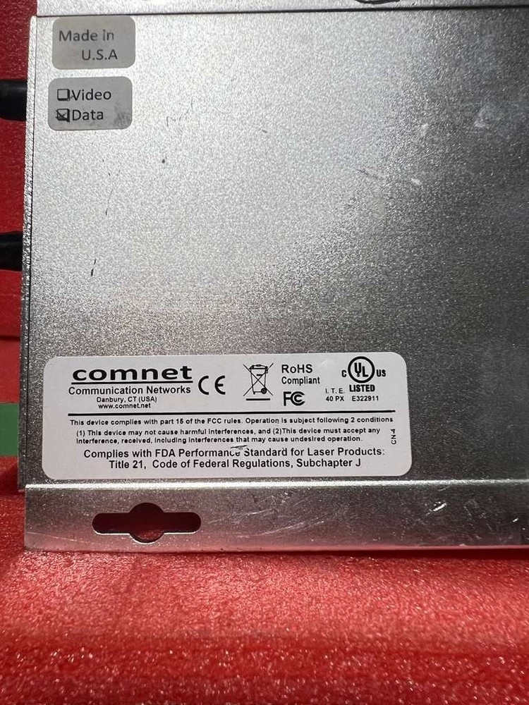 Comnet FDX55M28 Anti-Streaming RS232422 Drop & Repeat Data Transceiver
