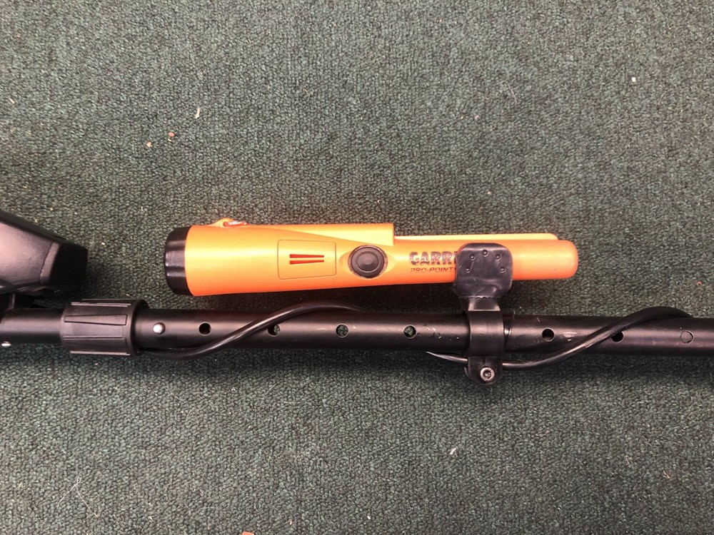 Metal Detector Shaft Holder for Pinpointer or Flashlight