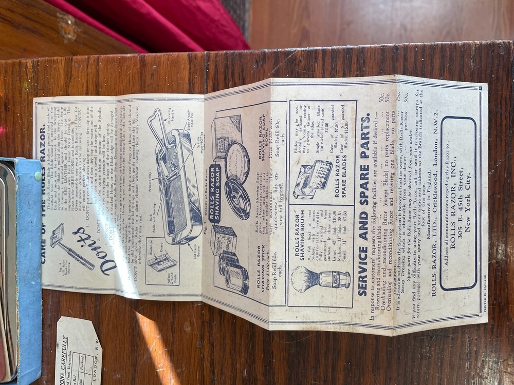 Vintage Rolls Razor Imperial No. 2