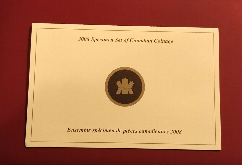 2008 Specimen Set Common Eider Royal Canadian Mint 🇨🇦
