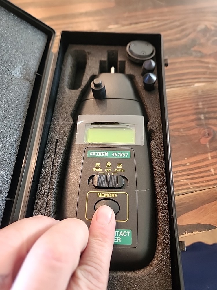 EXTECH 461891 Digital Contact Tachometer