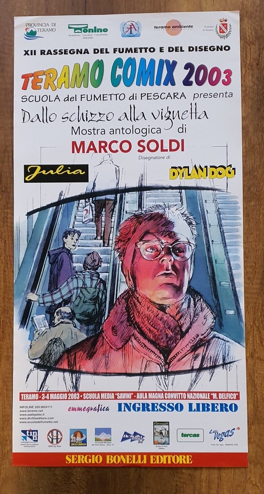 Julia on Teramo Comix 2003 Poster