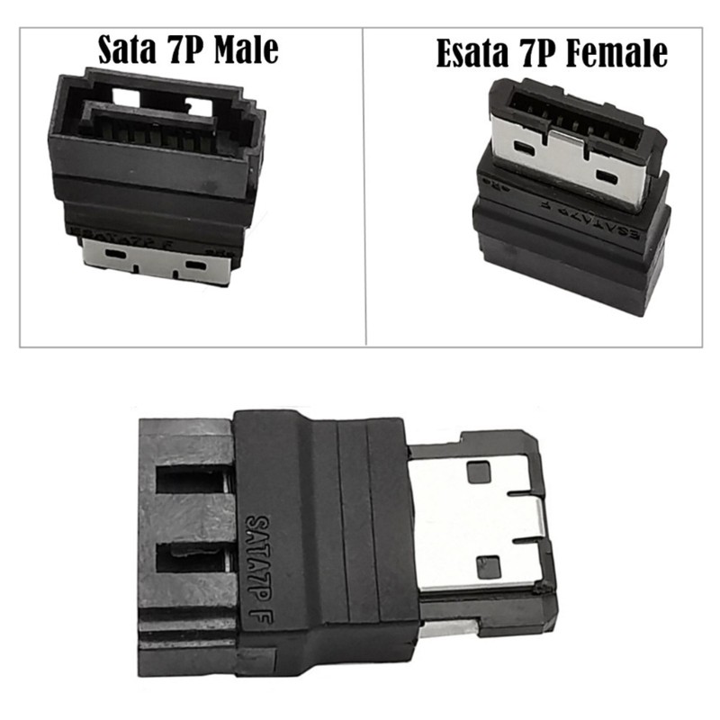 eSATA Connection Adapter Solid Disk Internal To External 7p Hard Drive Adapter