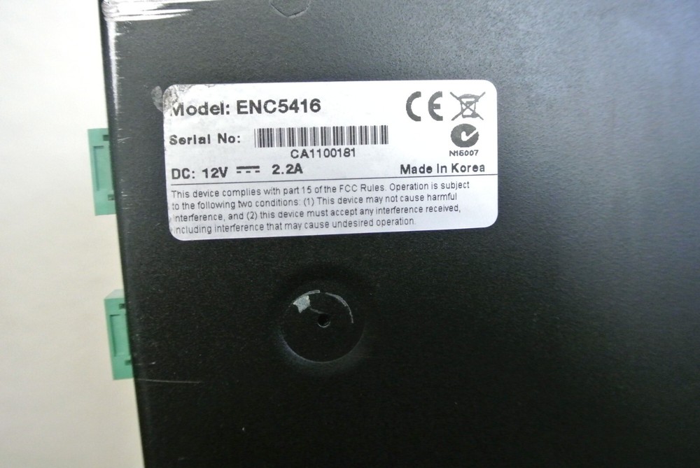 PELCO ENC5416 16CH H.264 DIRECT ATTACHED VIDEO ENCODER