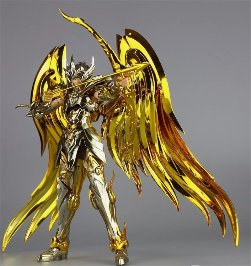 Saint Seiya Action Figure Cloth Myth EX Sagittarius Aiolos Matel Statue Model