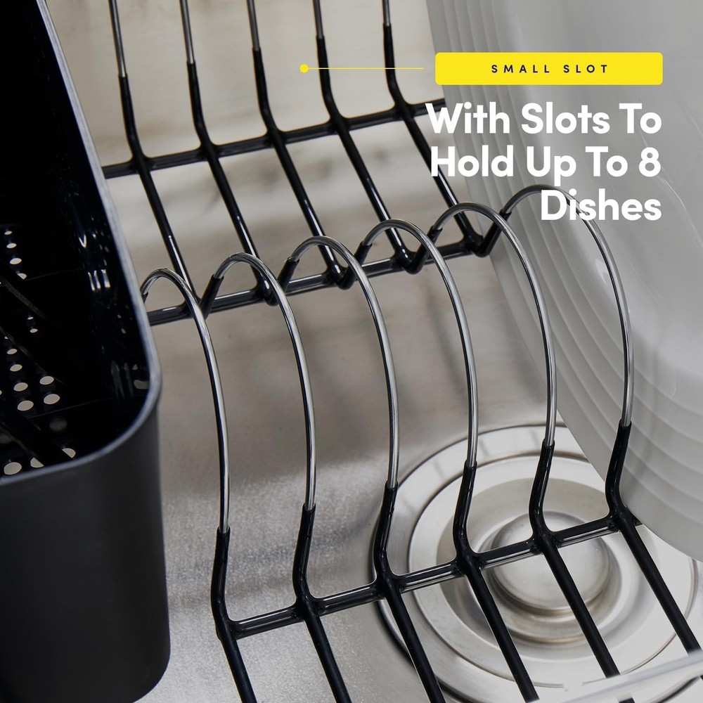 2 Piece Dish Drying Rack Set Drainer