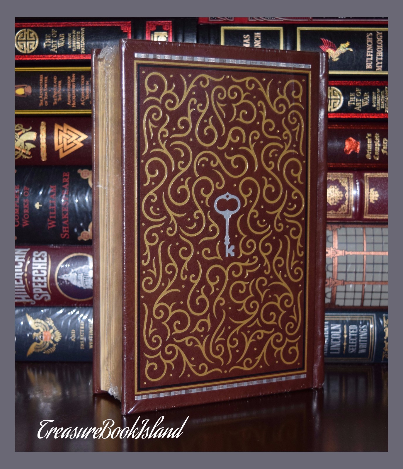 New Complete Sherlock Holmes A.C. Doyle Sealed Leather Collectible Hardcover