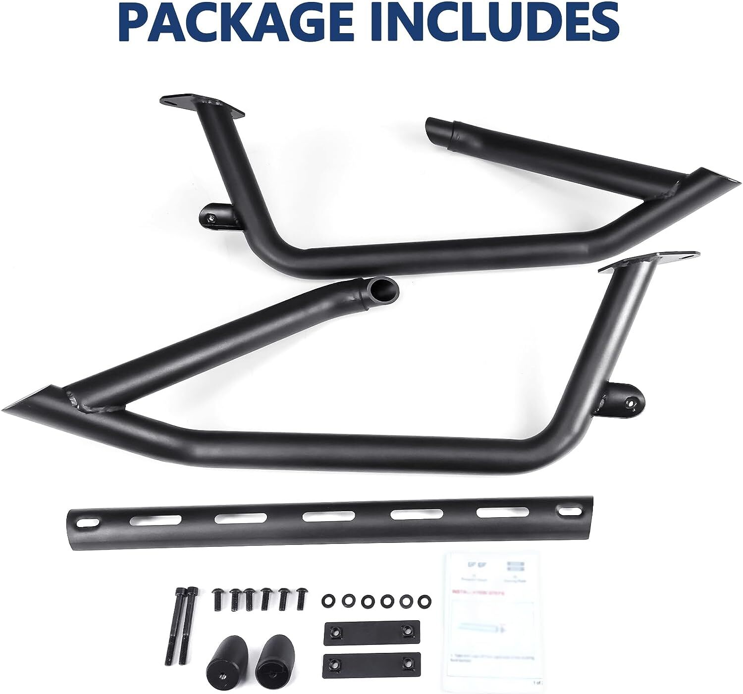 Heavy Duty Front Bumper Steel Brushguard 2882531 For Ranger 1000 XP 2018-2023