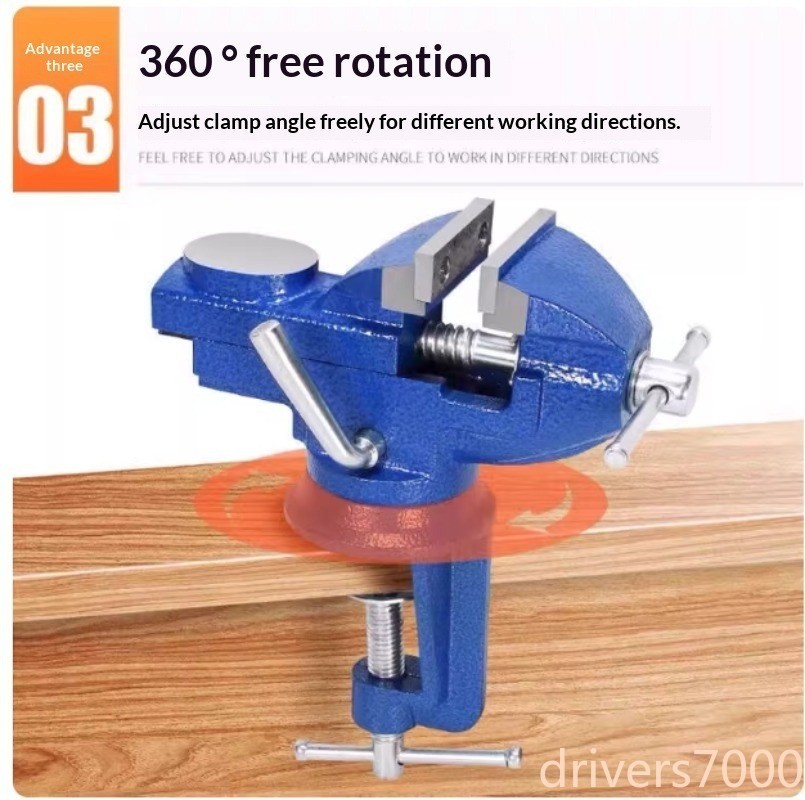 Multi-Function Quick-Release Mini Universal Bench Vise Workbenches and Home Use