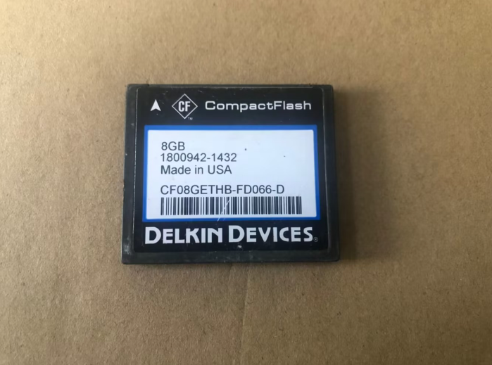 Delkin Devices 8GB COMPACTFLASH Memory Card