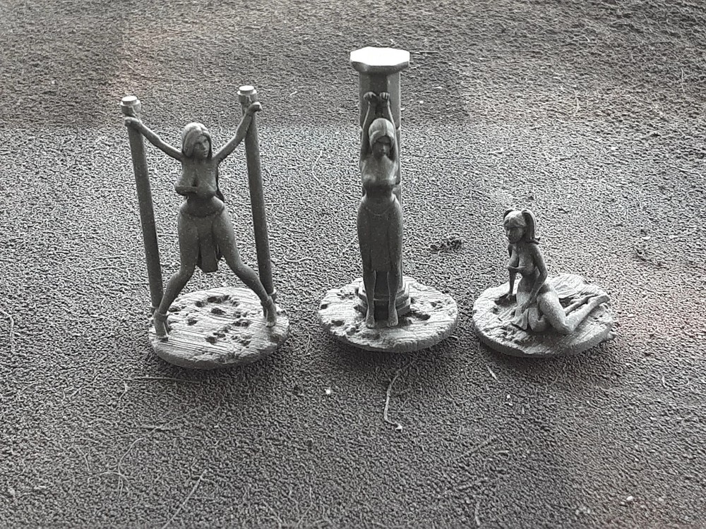 3D Printed: Prisoner Girls Set (Unpainted)
