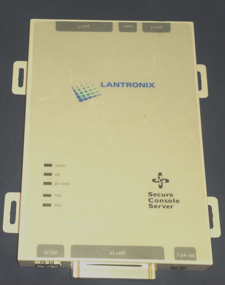 LANTRONIX SCS200 310-413 Rev. B Serial Secure Console Server...... (C19B3)