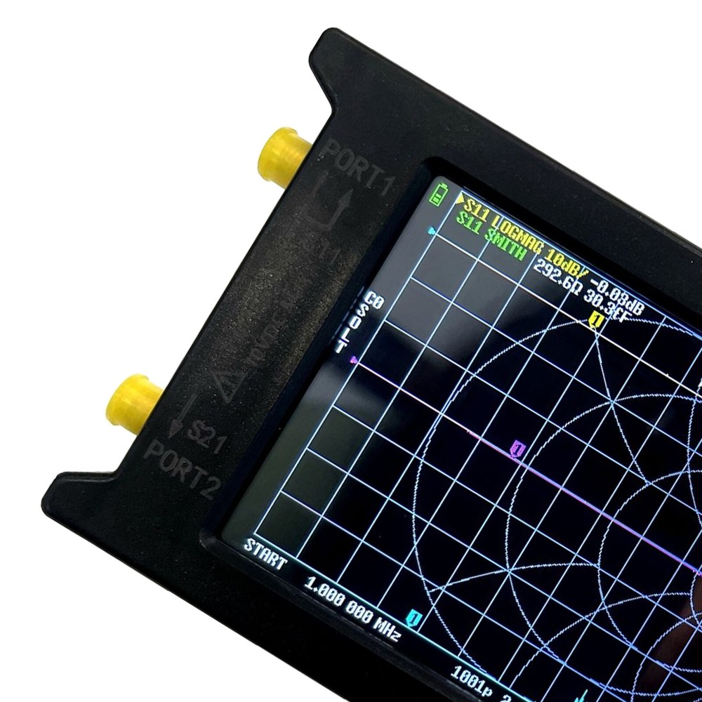 4" LiteVNA-64 VNA 50KHz-6.3GHz Analyzer Vector Network Analyzer Antenna Analyzer