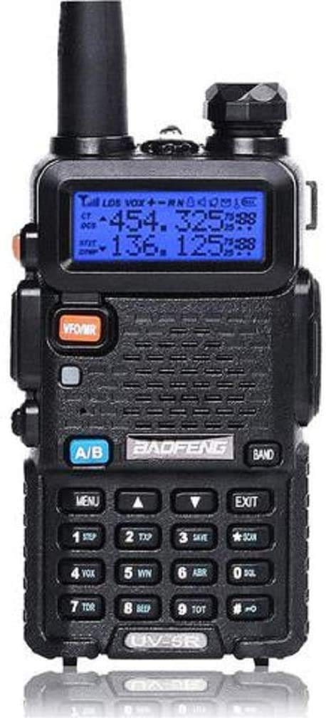 Police Fire Radio Scanner Handheld Transceiver Portable Antenna Dual Band Radio