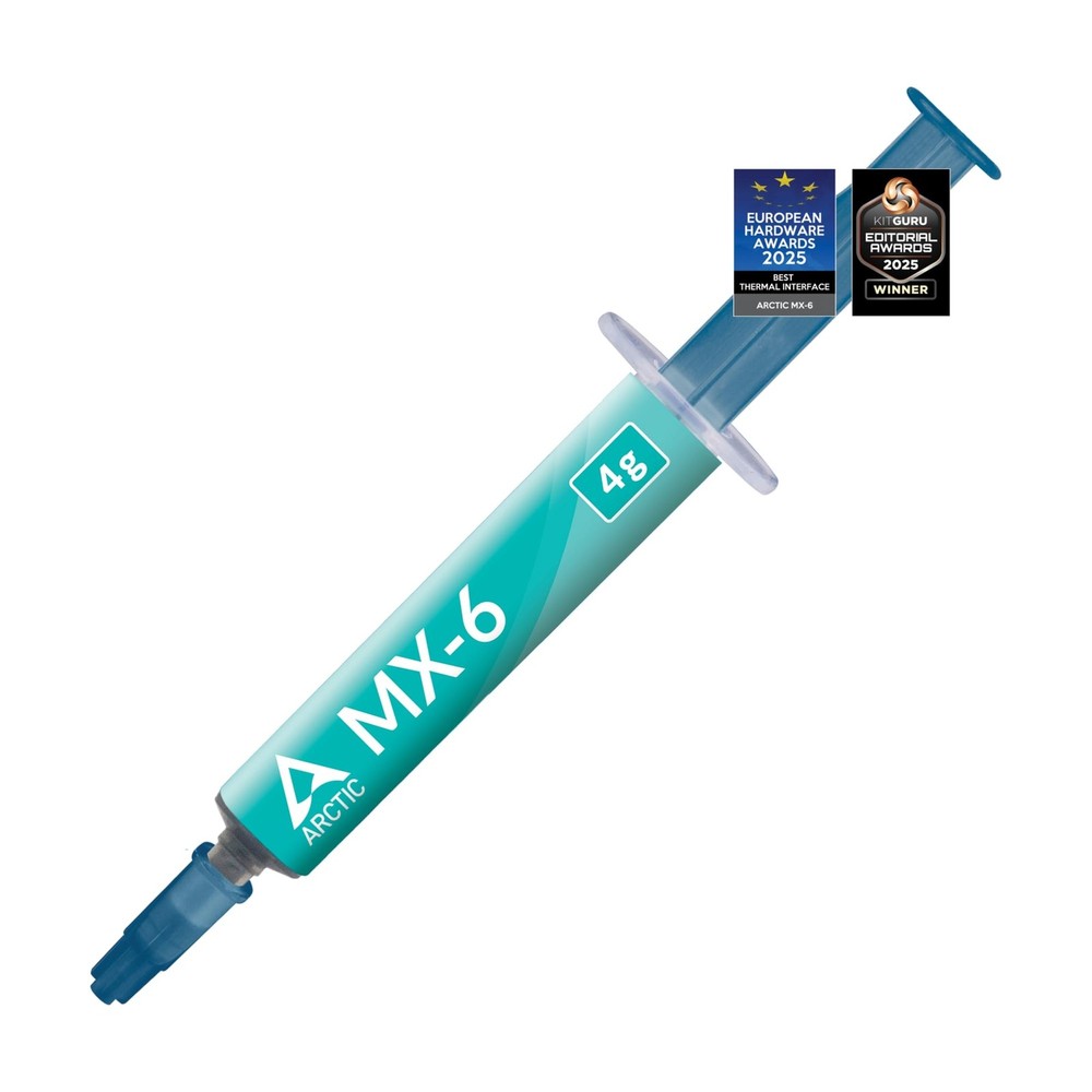 ARCTIC MX-6 (4 g) - Ultimate Performance Thermal Paste Grams), Grey