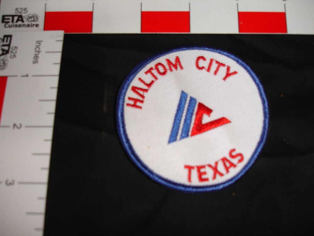 vintage Haltom City Texas patch