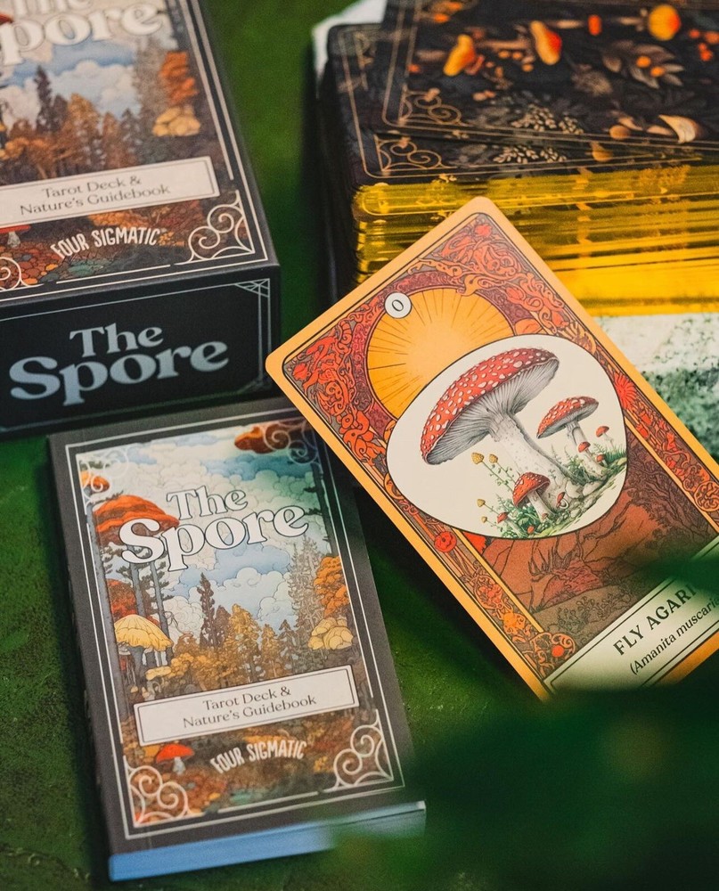 The Spore Tarot Deck & Nature’s Guidebook- Four Sigmatic