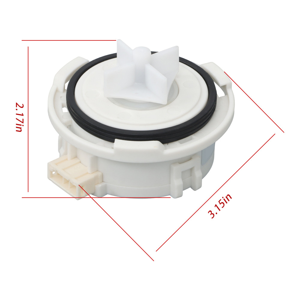 EAU62043401 EAU60710801 Dishwasher Pump Motor Assembly Replacement 22V DC