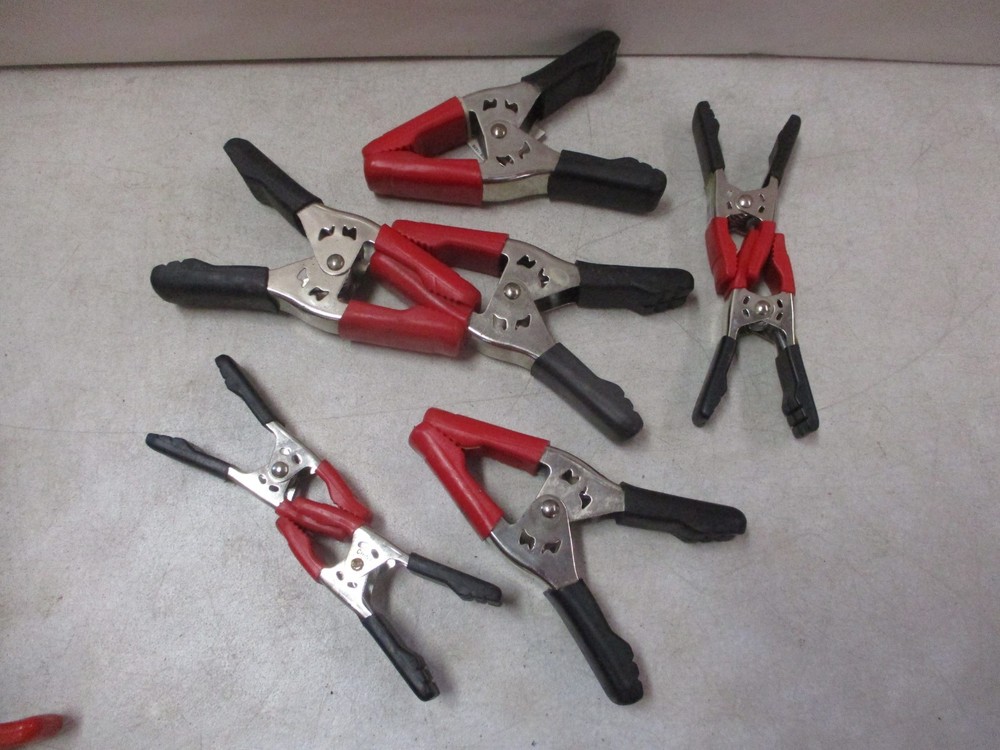 21 Assorted Metal Clamps