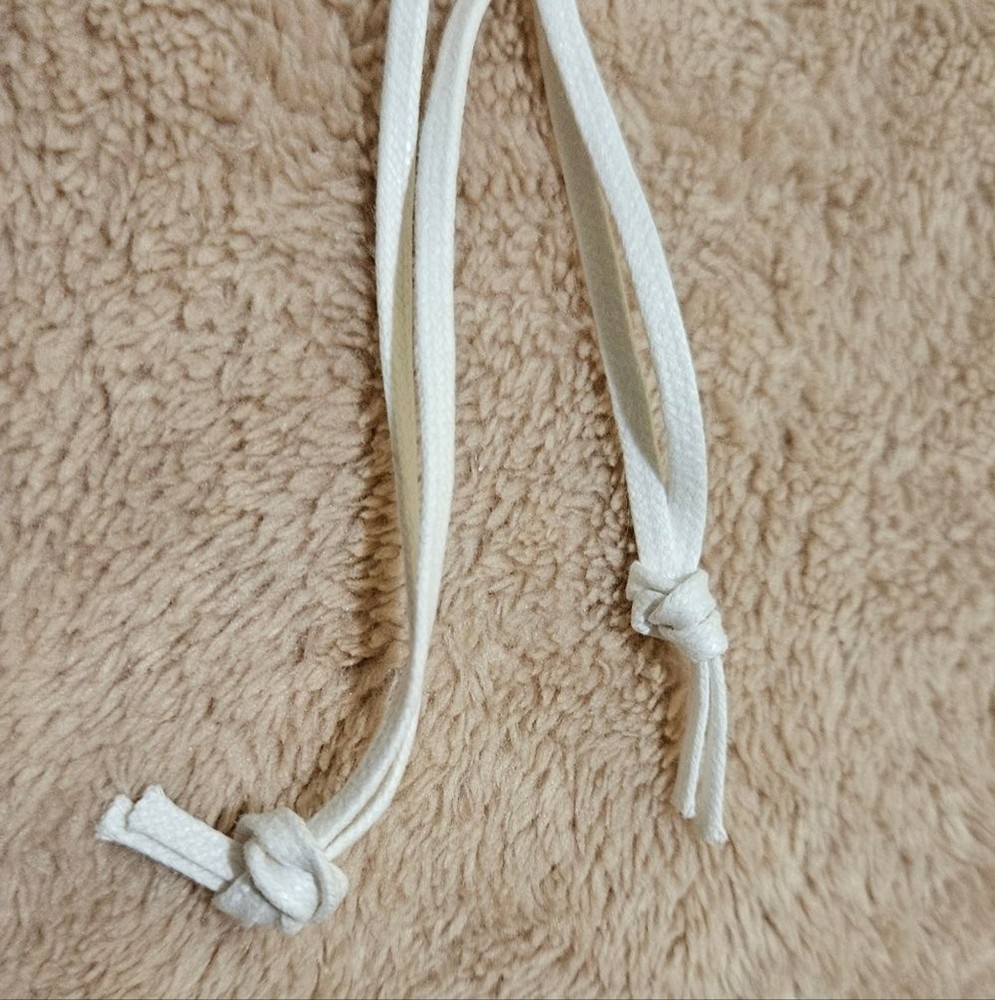 Prada White Drawstring Bag