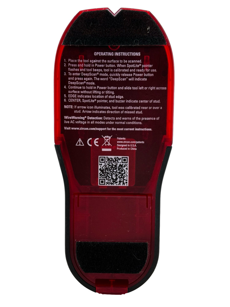 Zircon StudSensor HD70 Stud Finder Multiscanner Center Finding Tested