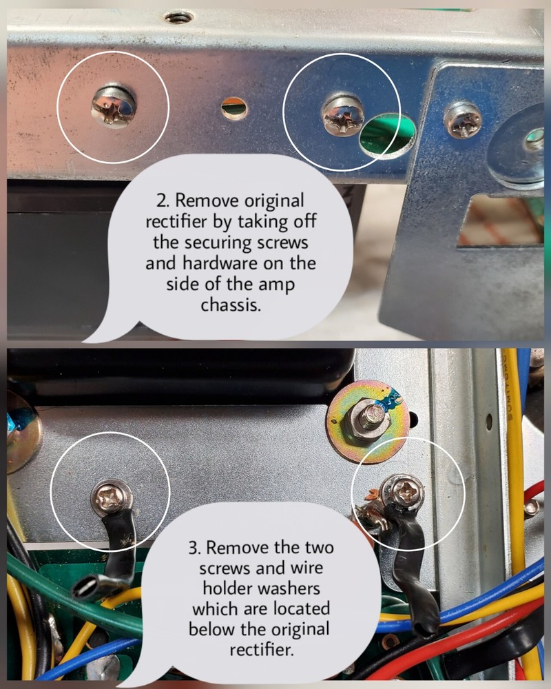 Marantz 1030 1060 Integrated Amplifier 5B2 Bridge Diode Upgrade Replacement Kit