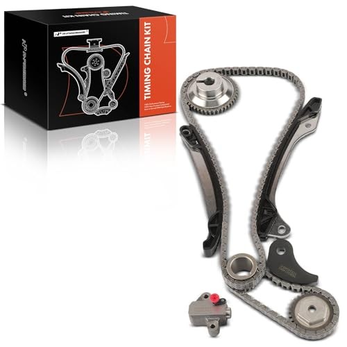 9PCS Engine Timing Chain Kit W/Sprocket & Tensioner & Guide Compatible with