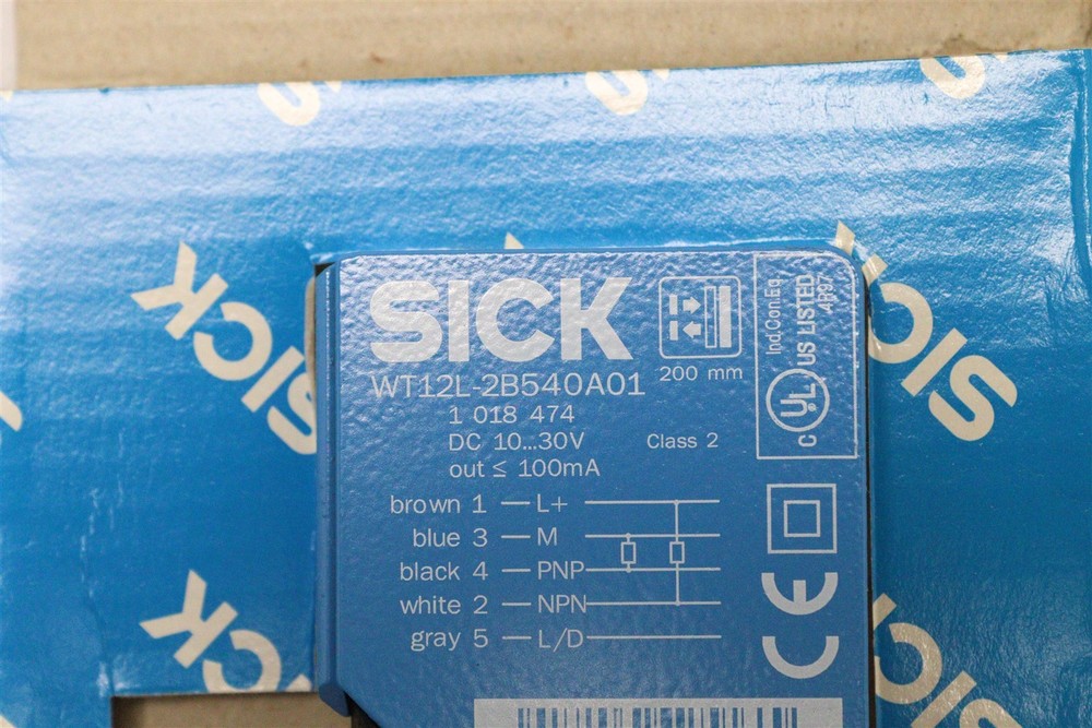 SICK PROXIMITY SENSOR 10-30VDC WT12L-2B540A01