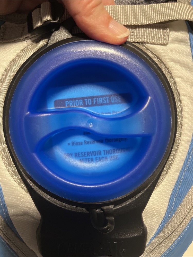 Camelbak Padded Hydration Pack, Dream Blue Backpack Pockets