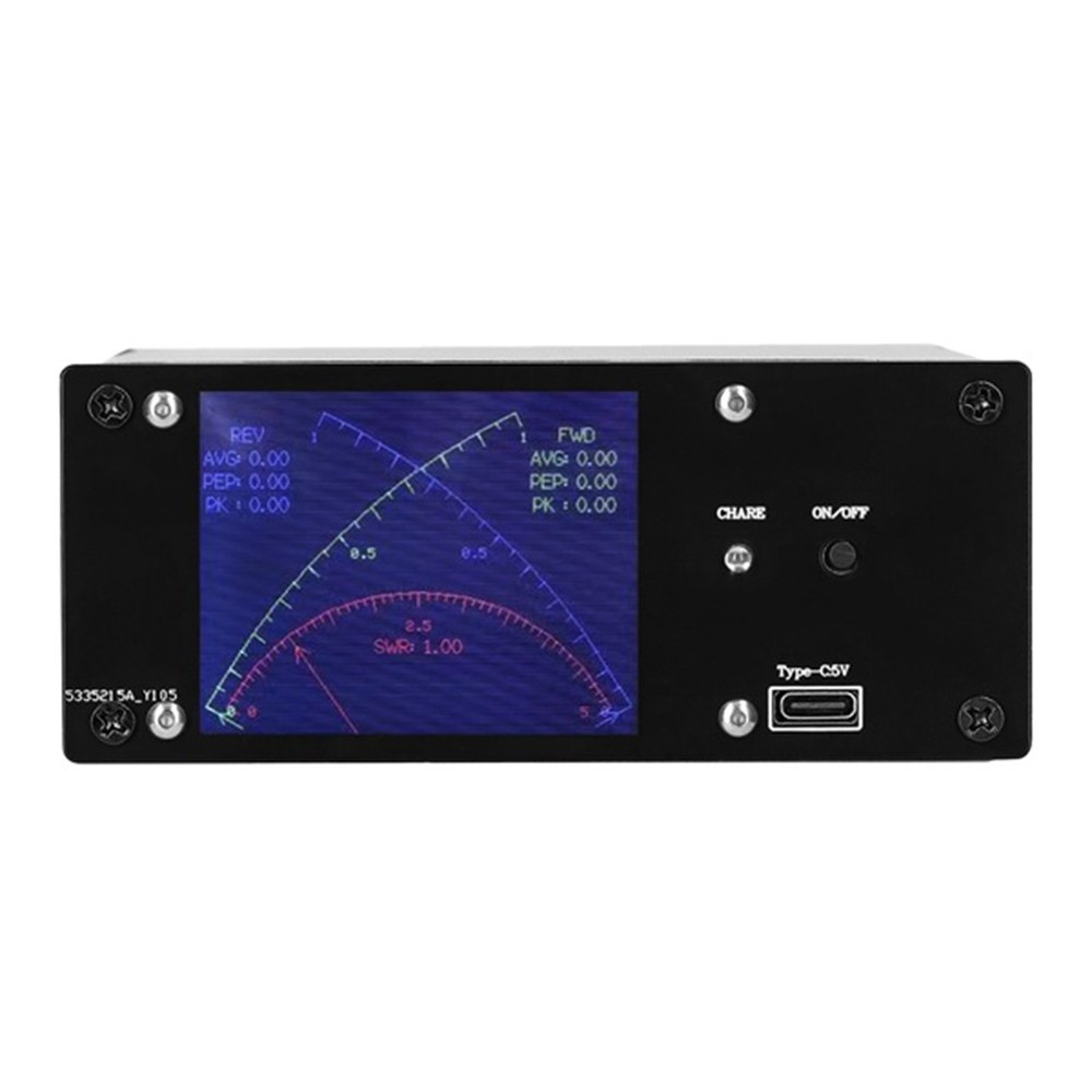 Full Touchscreen Shortwave Meter Standing-Waves Meter with over Voltage5607