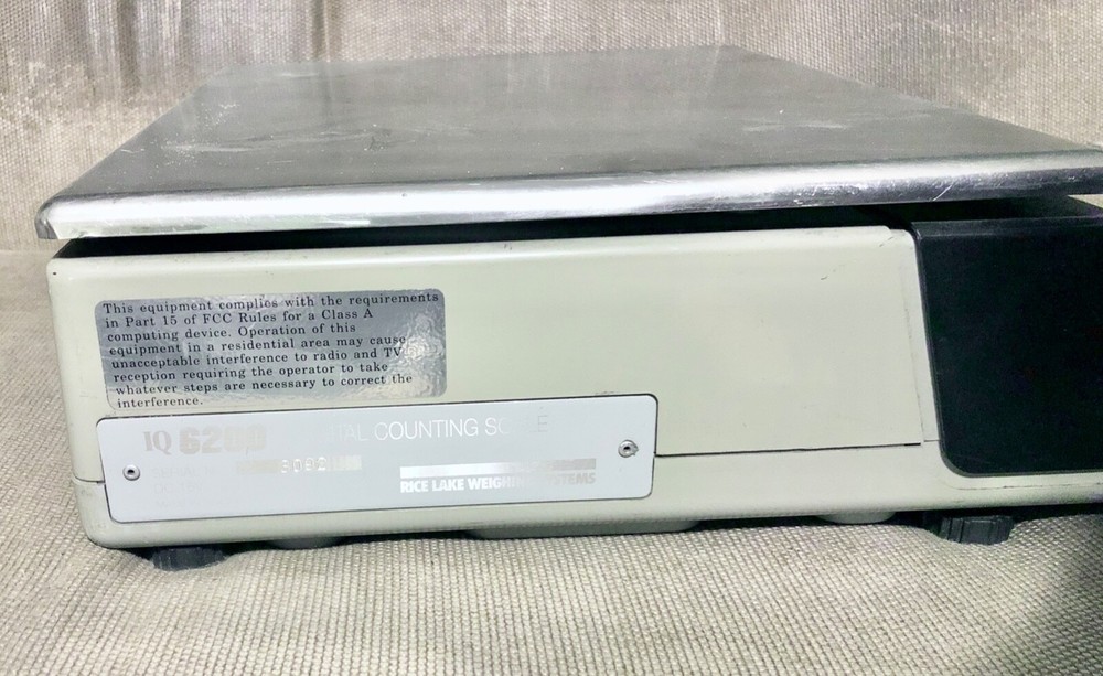 Rice Lake Precision Digital Counting Scale IQ 6200
