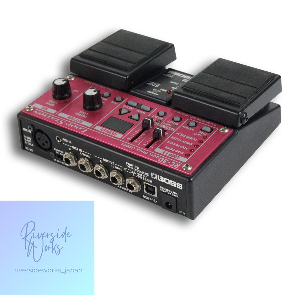 BOSS RC-30 Loop Station 3 Hours Recording 99 Phrases